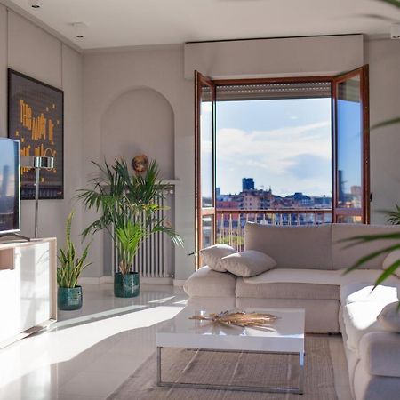 Stelvio Rooftop - Penthouse Skyline With Terrace And Jacuzzi Milánó Kültér fotó