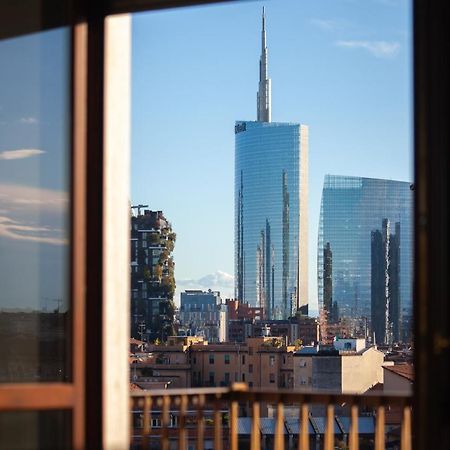 Stelvio Rooftop - Penthouse Skyline With Terrace And Jacuzzi Milánó Kültér fotó