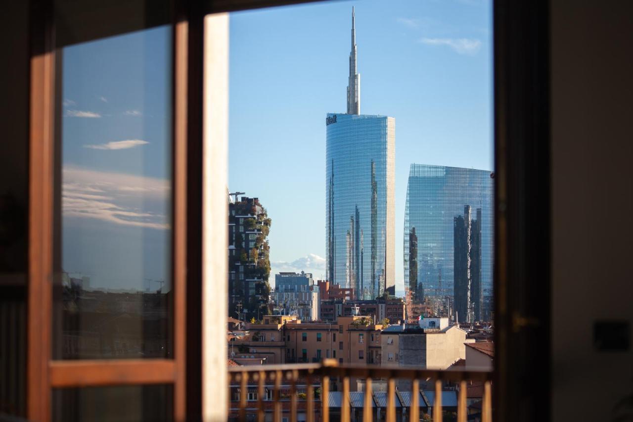 Stelvio Rooftop - Penthouse Skyline With Terrace And Jacuzzi Milánó Kültér fotó